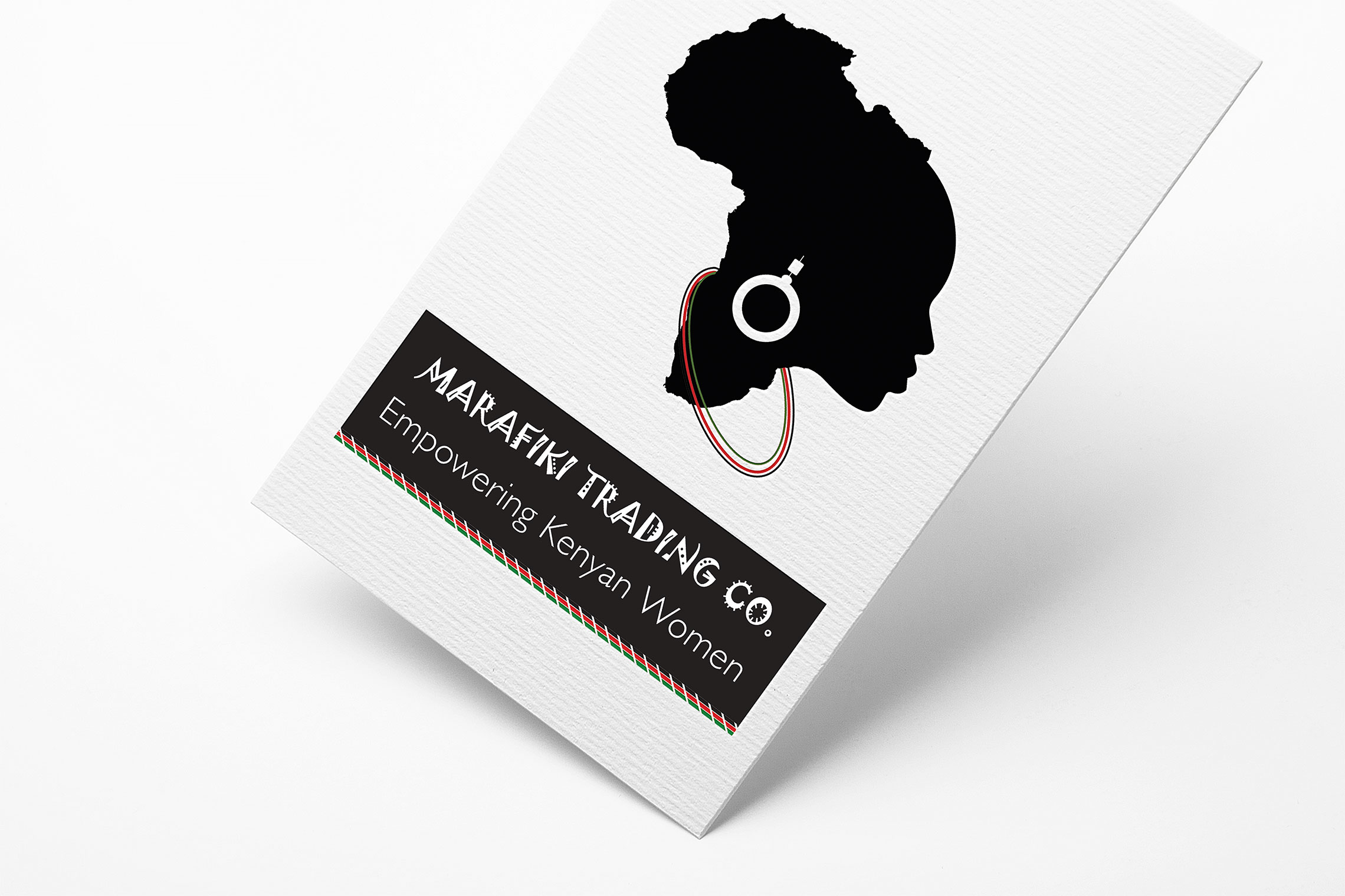 Marafiki Trading Co. business card design | Made by Miranda | © Miranda Thorne | madebymiranda.co.uk